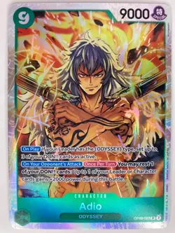 One Piece TCG Adio OP09-023 SR Emperors in the New World - Image 1
