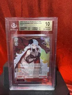 Weiss Schwarz Graf Zeppelin Azur Lane AZL/S102-E088S Super Rare BGS10 - Image 1