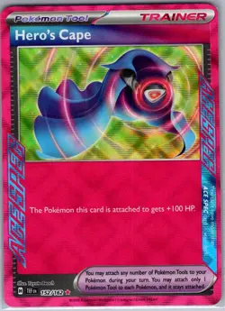 Hero's Cape 152/162 SV05: Temporal Forces - Pokemon Card - NM - Image 1