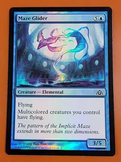 1x Maze Glider | FOIL | Dragon's Maze | MTG Magic Cards - Image 1