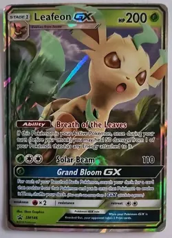 Pokemon Card - Leafeon GX SM Promos SM146 Promo - Image 1