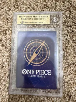 BGS 10 Monkey D. Luffy Card Game OP13-118, Carrying On His Will, Alt Sec - Image 2