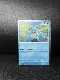 Charmander/Bulbasaur/Squirtle 151 Scarlet & Violet Promo Cards Cosmo Holo - Image 2
