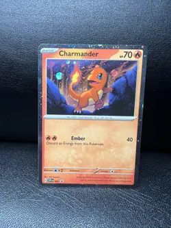 Charmander/Bulbasaur/Squirtle 151 Scarlet & Violet Promo Cards Cosmo Holo - Image 3