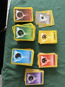 Pokemon TCG Vintage Energy Mixed Card WOTC Energies 500+ Card Lot - Image 1