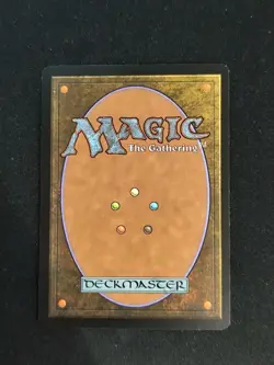 Altered Magic The Gathering Card Swamp BOOGIEMAN Acrylic Colors Handmade - Image 2
