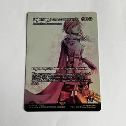Lightning, Lone Commando - Isshin, Two Heavens as One (Showcase) Foil NM MTG - Image 1