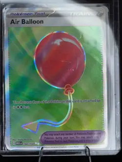 Pokemon TCG Air Balloon 166/132 Me01: Mega Evolution Full Art Holo NM - Image 3
