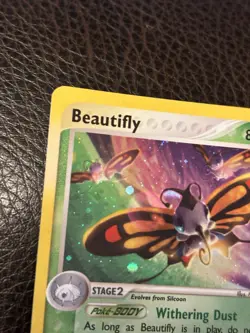 Pokemon TCG Beautifly 2/109 Ruby & Sapphire Reverse Holo Rare Card - Image 2