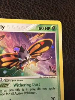Pokemon TCG Beautifly 2/109 Ruby & Sapphire Reverse Holo Rare Card - Image 3