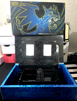 *EMPTY BOX ONLY FOR DISPLAY* Pokemon TCG Phantasmal Flames Mega Charizard EX UPC - Image 1