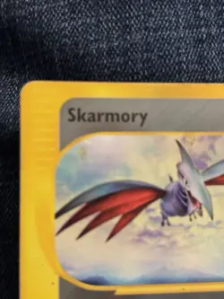 Pokemon TCG Expedition Base Set Skarmory #63/165 Reverse Holo - Image 2