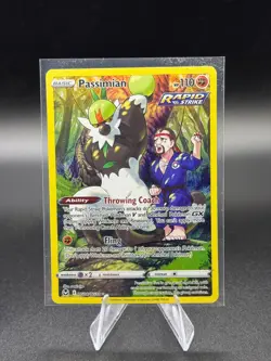 Pokemon TCG Passimian Tg08/Tg30 Sword&Shield-Silver Tempest Trainer Gallery - Image 1