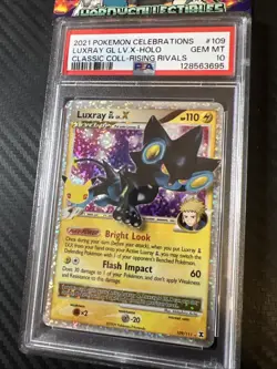 PSA 10 - Luxray GL Lv.X - Celebrations - 109/111 - Pokemon TCG - Image 2