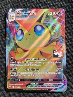 Victini VMAX 022/163 Prize Pack Play Pokemon Stamped NEAR MINT NM - Image 1