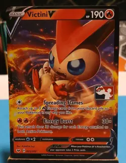 Victini V 025/202 Prize Pack Series Pokemon Play! Mint Condition - Image 1