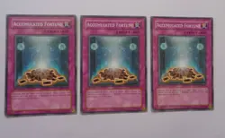 Playset: 3x Accumulated Fortune CDIP-EN057 (Common, 1st Ed, Lightly Played) - Image 1