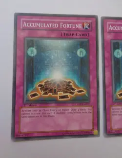 Playset: 3x Accumulated Fortune CDIP-EN057 (Common, 1st Ed, Lightly Played) - Image 3