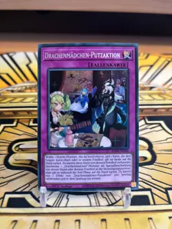 Yugioh Drachenmadchen Putzaktion Secret Rare RA04-DE102 - Image 1