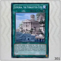 Lemuria, the Forgotten City - ABYR-EN057 - Common 1st Edition Yugioh - Image 1