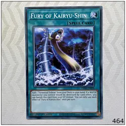 Fury of Kairyu-Shin - LED9-EN028 - Common 1st Edition Yugioh - Image 1