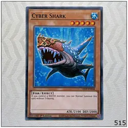 Cyber Shark - LED9-EN048 - Common 1st Edition Yugioh - Image 1