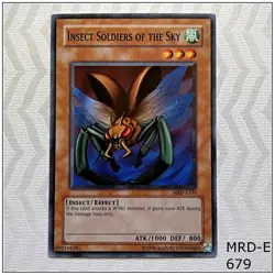 Insect Soldiers of the Sky - MRD-E101 - Common Unlimited Yugioh - Image 1
