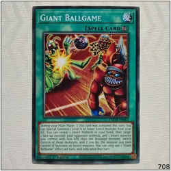 Giant Ballgame - PHHY-EN062 - Common 1st Edition Yugioh - Image 1