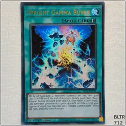 Spright Gamma Burst - BLTR-EN105 - Ultra Rare 1st Edition Yugioh - Image 1