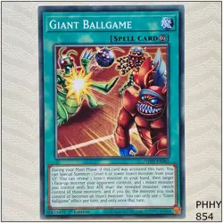 Giant Ballgame - PHHY-EN062 - Common 1st Edition Yugioh - Image 1