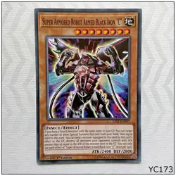 Super Armored Robot Armed Black Iron "C" - SAST-EN097 Common 1st Yugioh (YC173) - Image 1