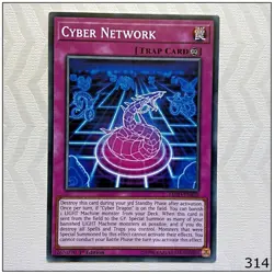 Cyber Network - LEDD-ENB20 - Common 1st Edition Yugioh - Image 1