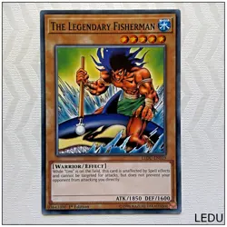 The Legendary Fisherman - LEDU-EN019 - Common 1st Edition Yugioh - Image 1