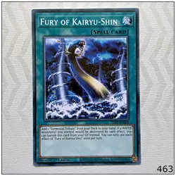 Fury of Kairyu-Shin - LED9-EN028 - Common 1st Edition Yugioh - Image 1