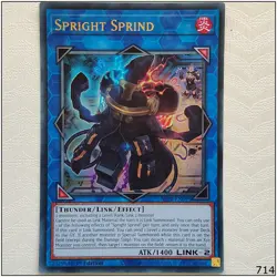 Spright Sprind - BLTR-EN095 - Ultra Rare 1st Edition Yugioh - Image 1