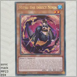 Mitsu the Insect Ninja - MP23-EN167 - Rare 1st Edition Yugioh - Image 1