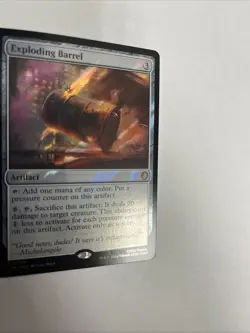 Exploding Barrel Surge Foil TMNT Card # 0039 MTG LP - Image 2