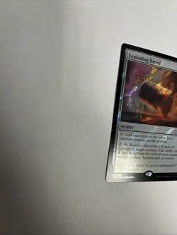 Exploding Barrel Surge Foil TMNT Card # 0039 MTG LP - Image 5