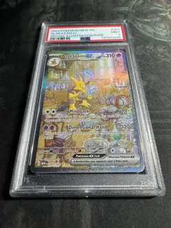 PSA 9 Alakazam ex 201/165 Special Illustration Rare 151 Pokemon Card Mint - Image 2