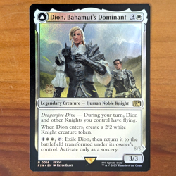 Dion, Bahamut's Dominant - Prerelease Foil Promo - Final Fantasy XVI MTG FF16 - Image 1