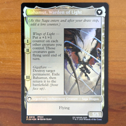 Dion, Bahamut's Dominant - Prerelease Foil Promo - Final Fantasy XVI MTG FF16 - Image 2