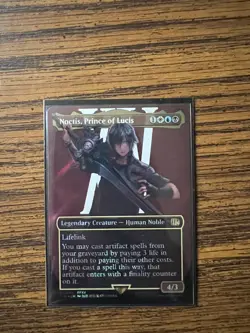 Noctis, Prince of Lucis (Borderless) (Surge Foil) Final Fantasy Foil - Image 1