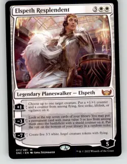Magic MTG Streets of New Capenna Elspeth Resplendent 011 NM/NP - Image 1