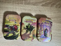 Lotto 5 Mini Tin Pokemon~3 Segreto Fiabesco+2 Paldea Sfavillante~Sigillate! ITA - Image 2