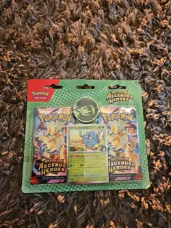 Pokemon TCG Ascended Heroes - Erika’s Tangela Blister BRAND NEW SEALED ✅ - Image 1