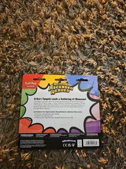 Pokemon TCG Ascended Heroes - Erika’s Tangela Blister BRAND NEW SEALED ✅ - Image 2