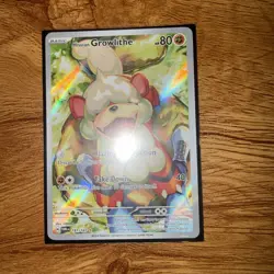 Pokemon TCG Hisuian Growlithe Twilight Masquerade 181/167 Illustration Rare - Image 1