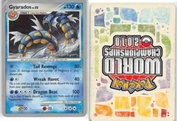 Gyarados 19/100 Rare World Championship Decks Pokemon HP/DMG - Image 3