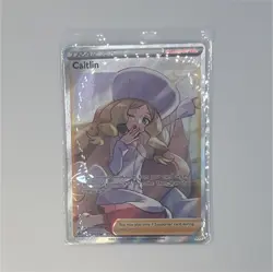 Pokemon TCG Caitlin Full Art Ultra Rare Holo 189/198 Chilling Reign - Image 1