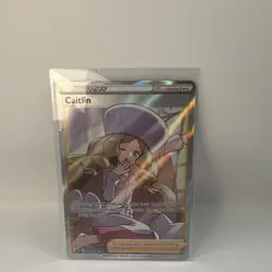 Pokemon TCG Caitlin Full Art Ultra Rare Holo 189/198 Chilling Reign - Image 3